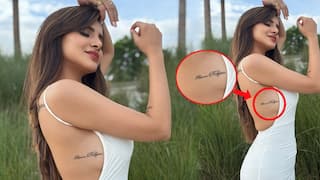 Ashu Reddy Pawan Kalyan Tattoo: అషు రెడ్డి ఒంటిపై పచ్చబొట్టు... పవన్ పేరు చూపించిన బిగ్ బాస్ బ్యూటీ