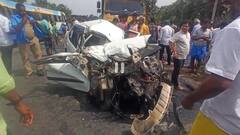 நேருக்கு நேர் மோதிக் கொண்ட அரசு பேருந்து – கார்: 2 பேர் சம்பவ இடத்திலேயே பலி