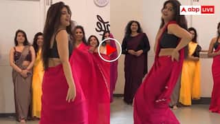 लड़की ने पानी में लगाई आग! गुलाबी साड़ी पहन हसीना ने दूध सी कमर से लगाए झन्नाटेदार ठुमके- वीडियो देख होश खो बैठेंगे आप