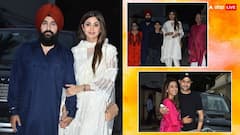 Mehar Screening: पति राज कुंद्रा की फिल्म देखने सास-ससुर संग पहुंचीं शिल्पा शेट्टी, वाइफ के साथ दिखे हरभजन सिंह