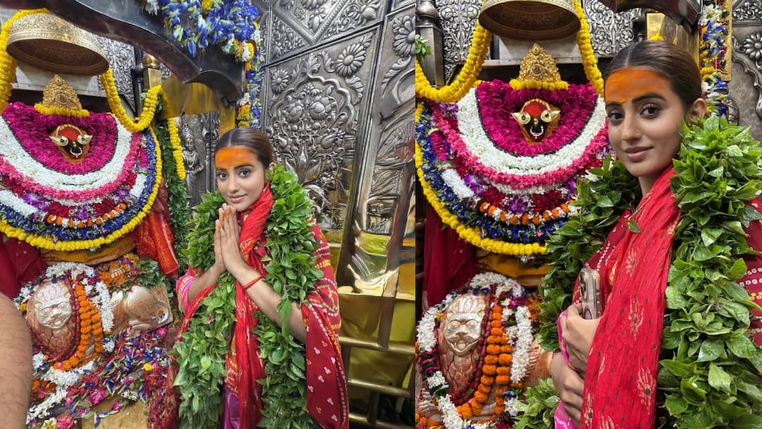 अक्षरा सिंह पहुंची मां विंध्यवासिनी के दरबार, आरती करते हुए शेयर किया वीडियो