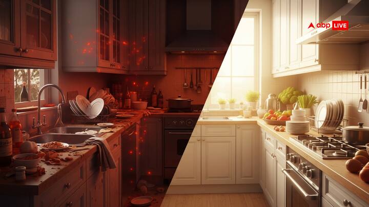 रसोई को गंदा रखने से मंगल ग्रह की दिक्कतें सता सकती है. इस वजह से रसोई को हमेशा साफ रखना चाहिए.