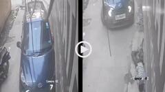 Video: सड़क किनारे सो रहे शख्स पर चढ़ा दी कार, दर्दनाक हादसे का वीडियो सीसीटीवी में कैद