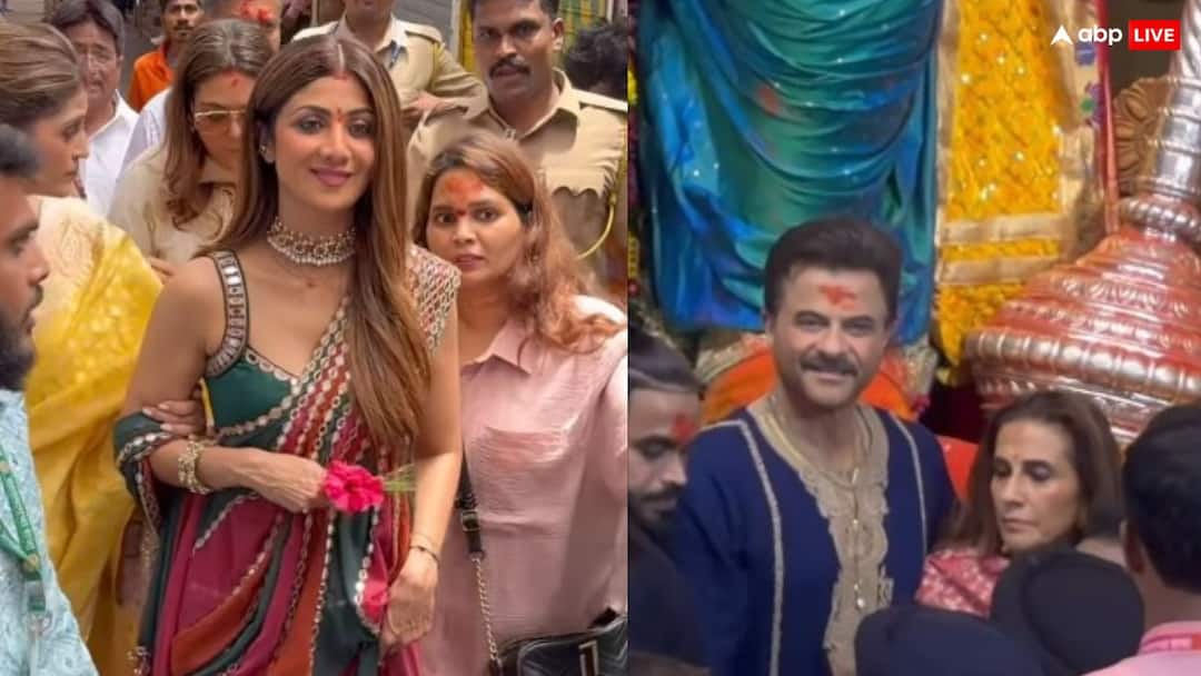 Ganpati Utsav 2025: अनिल कपूर ने बीवी संग किए लाल बाग के राजा के दर्शन, शिल्पा शेट्टी ने भी लिया आशीर्वाद