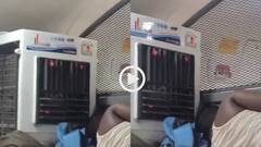 Video: जुगाड़ में नंबर वन है इंडिया, ट्रेन की बर्थ पर कूलर चला आराम से सोता दिखा शख्स, वीडियो वायरल