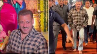 Salman Khan Goes Barefoot For Ganpati Darshan At Ashish Shelar’s Residence, Watch