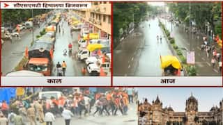 Mumbai Maratha Protest: पोलिसांनी रस्त्यावरुन मराठा आंदोलकांच्या गाड्या हटवल्या, सीएसएमटी स्थानकाबाहेरचा रस्ता मोकळा