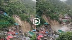 Video: बाप रे! पहाड़ से नीचे गिरते घर का वीडियो वायरल, कुल्लू में कुदरत का कहर देख सहमे लोग