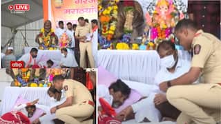 Mumbai Police Notice to Manoj Jarange Patil मोठी बातमी: मनोज जरांगेंना आझाद मैदान रिकामं करण्याची नोटीस, जरांगे म्हणाले, मेलो तरी मैदान सोडणार नाही!