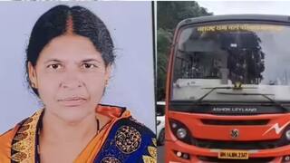बसमधून खाली उतरताना चाकाखाली चिरडलं , बीडमध्ये कामावर जाताना महिलेचा दुर्दैवी अंत