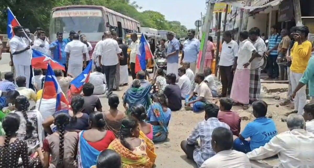 தொழிற்சங்க தேர்தலில் போட்டியிட்ட அரசு பேருந்து ஓட்டுனரின் உயிரிழப்பில் மர்மம் இருப்பதாக மறியல் !