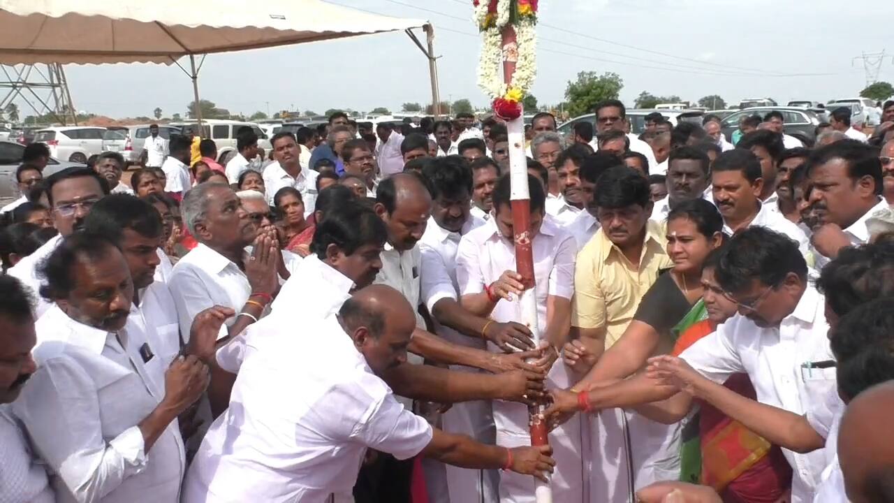 கரூரில் திமுக முப்பெரும் விழா: செந்தில் பாலாஜி தலைமையில் கால் கோல் நடும் விழா! விருதுகள் யாருக்கு தெரியுமா?