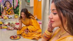 भोजपुरी एक्ट्रेस मोनालिसा का ट्रेडिशनल लुक, पीले रंग की साड़ी में लगीं बेहद हसीन