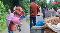 जोगिंद्रनगर में भूस्खलन: 22 परिवार प्रभावित, 10 घर तबाह, राहत कार्य जारी