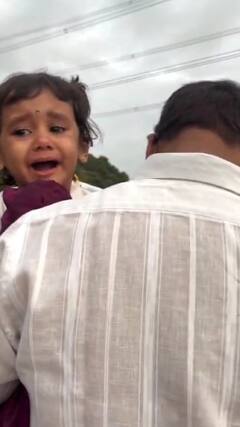 पुढच्या वर्षी लवकर या... बाप्पांचे विसर्जन, चिमुकलीचे भावनिक इमोशन, श्राव्याला धाय-मोकळून रडली