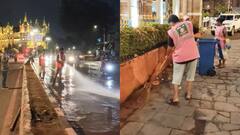 महाराष्ट्र: मराठा आंदोलन के बाद आजाद मैदान गंदगी से पटा, BMC ने रातभर चलाया सफाई अभियान