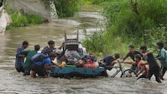 Rains, Floods Cause Mayhem In North India; Delhi, Punjab, Jammu Worst Hit: In PICS