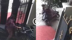 Video: अरे दीदी! स्कूटी बैक करने के लिए लगा दिए सारे जोर, फिर गिर पड़ी, उठी तो... वीडियो वायरल