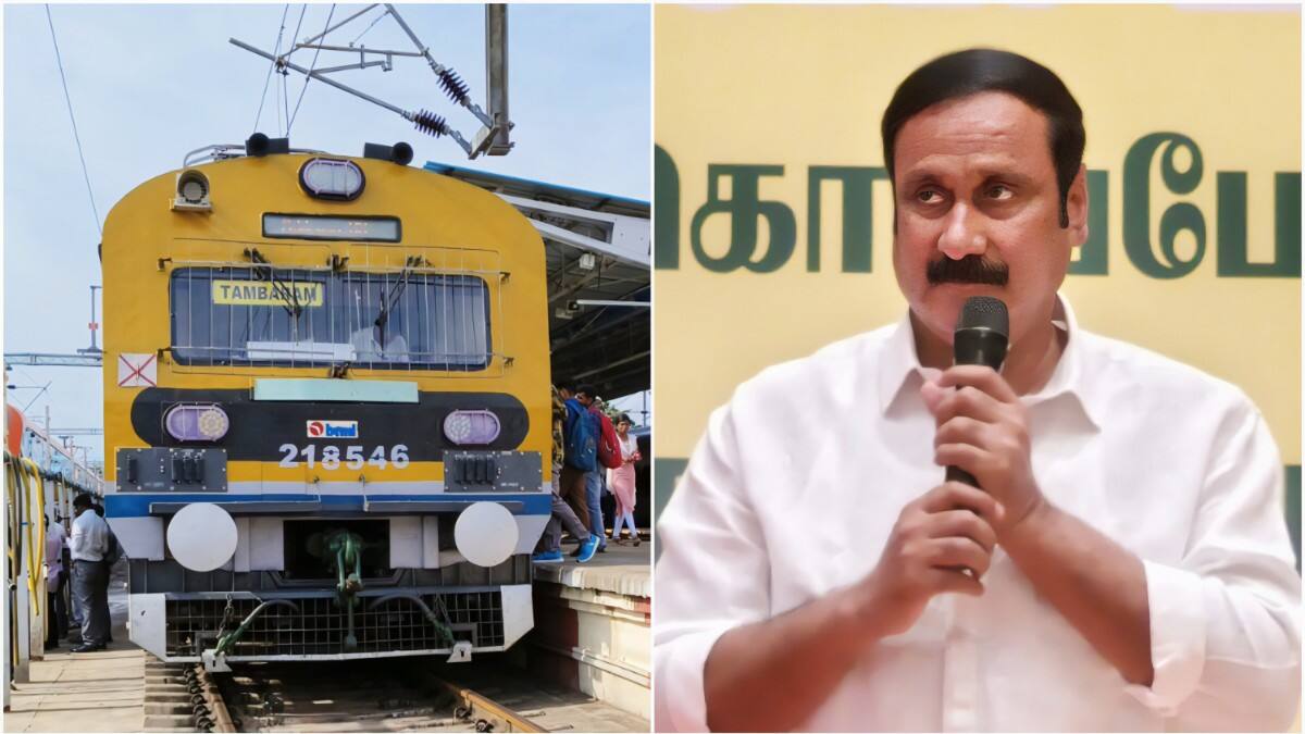 சென்னை-கடலூர், திண்டிவனம்-திருவண்ணாமலை ரயில் திட்டங்கள் முடக்கம்: அன்புமணி ராமதாஸ் கடும் கண்டனம்!
