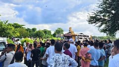 जयपुर से सीतामढ़ी जा रही डबल डेकर बस मोतिहारी में पलटी, घायल हुए कई यात्री