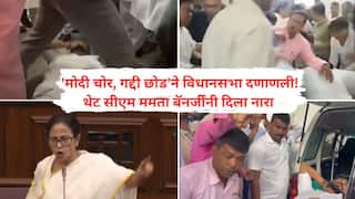 Video: बंगाल विधासभेत अभूतपूर्व राडा, सीएम ममता दीदींकडून मोदी चोर, व्होट चोरचा नारा; मार्शलांनी भाजप मुख्य प्रतोदला फरफटत बाहेर नेताच बेशुद्ध, तीन आमदार निलंबित