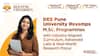 DES Pune University Revamps M.Sc. Programs with Industry-Aligned Curriculum, Advanced Labs & Real-World Research Focus