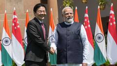 India, Singapore Unveil Roadmap To Boost Strategic Partnership, Ink 5 Key Agreements