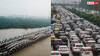 Yamuna Flood: यमुना नदी में बाढ़ के कारण दिल्ली में यातायात ठप, प्रमुख सड़कें जलमग्न, देखें तस्वीरें