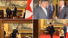 Video: चीनमध्ये हुकूमशहा किम जोंग बसल्या जागेवरून उठताच बाॅडीगार्ड तोंडाला लावलेला ग्लास, बूटही घेऊन गेले, ठसेही पुसले, हा प्रकार का घडला?