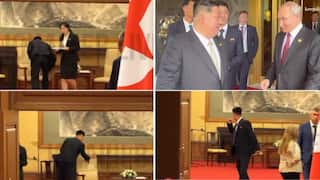 Kim Jong Un: चीनमध्ये हुकूमशहा किम जोंग बसल्या जागेवरून उठताच बाॅडीगार्ड तोंडाला लावलेला ग्लास, बूटही घेऊन गेले, ठसेही पुसले, हा प्रकार का घडला?