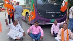 Bihar Bandh: BJP, NDA Protest 'Insult' To PM Modi’s Mother; Burn Tyres, Block Roads In Patna