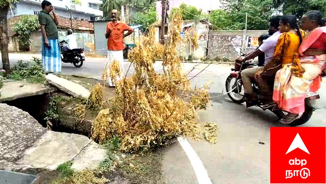 சீர்காழியில் காவு வாங்க காத்திருக்கும் சாக்கடை கால்வாய்: அலட்சியத்தால் அதிகரிக்கும் உயிரிழப்பு அபாயம்! நகராட்சி நடவடிக்கை எடுக்குமா? Mayiladuthurai municipal administration is negligent in closing an open sewer canal in Sirkazhi tnn சீர்காழியில் காவு வாங்க காத்திருக்கும் சாக்கடை கால்வாய்: அலட்சியத்தால் அதிகரிக்கும் உயிரிழப்பு அபாயம்! நகராட்சி நடவடிக்கை எடுக்குமா?