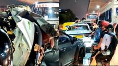 गुरुग्राम के ट्रैफिक में लड़के ने कंधे पर उठाया स्कूटर, भारी बारिश के बीच पार किया 'महा' जाम