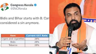 'True Character Exposed’: BJP Fumes Over Congress's 'Bidi-Bihar' Remark On GST Ahead Of Bihar Polls