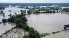 UP Reels Under Floods As Ganga & Yamuna Swell, NCR Waterlogged After Heavy Monsoon Rain: Videos