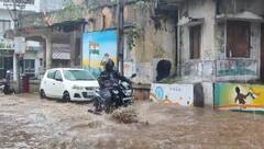 Mahsagar Rain : મહીસાગરના લુણાવાડામાં વીજળીના કડાકા સાથે અનરાધાર વરસાદ તૂટી પડ્યો