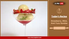 Know How To Prepare Strawberry, Mint, And Yuzu Sundae