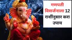 पुढच्या वर्षी लवकर या! अनंत चतुर्दशीला 12 राशींनुसार करा 'हे' उपाय; बाप्पाचा मिळेल भरभरुन आशीर्वाद