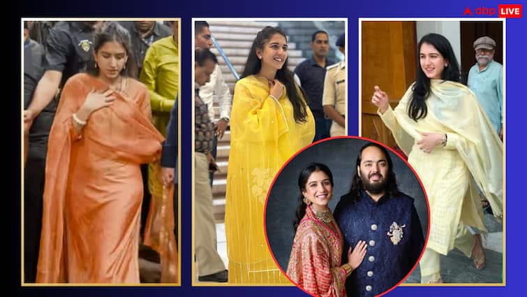 नीता अंबानी की छोटी बहू की तस्वीरें, सूट में सादगी से दिल जीत लेती हैं राधिका मर्चेंट