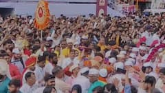 Pune Ganesh Visarjan 2025 : निरोप घेतो देवा आता आज्ञा असावी! पुणेकरांचा गणरायाला निरोप; पाचही मानाचे गणपती मार्गस्थ