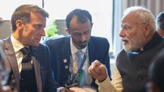 PM Modi, French President Macron Discuss Bilateral Ties, Early End To Ukraine War