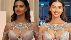 Meenakshi Chaudhary : ஊர் கண்ணே உங்கமேலதான்...சைமா 2025 விழாவில் தி கோட் பட நடிகை