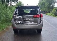 ਕਾਂਗਰਸੀ ਵਿਧਾਇਕ ਦੀ ਗੱਡੀ ਦਾ ਹੋਇਆ ਐਕਸੀਡੈਂਟ, ਹੜ੍ਹ ਪ੍ਰਭਾਵਿਤ ਇਲਾਕਿਆਂ ਦਾ ਕਰਨ ਜਾ ਰਹੇ ਸੀ ਦੌਰਾ, ਜਾਣੋ ਹਾਲ