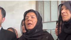 Egg Thrown At Imran Khan’s Sister Aleema Khanum Outside Rawalpindi Jail