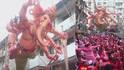 Mumbai Ganpati visarjan 2025: परळचा महाराजा अन् परळचा लंबोदर एकमेकांसमोर येतात तेव्हा... मानाचे गणपती विसर्जनासाठी मार्गस्थ