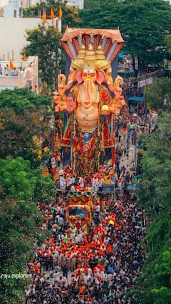 ఖైరతాబాద్ మహా గణపతిని ఎలా నిమజ్జనం చేశారో చూశారా?