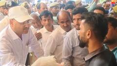 मेरठ में मंत्री दिनेश खटीक के सामने बाढ़ पीड़ितों का विरोध, राहत सामग्री लेने से किया इनकार