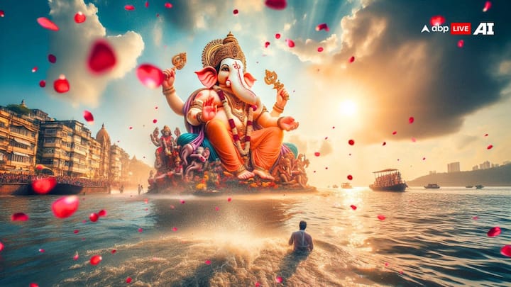 गणेश विसर्जन के लिए सुबह 7.36 से 9.10 तक शुभ मुहूर्त है इसके बाद 12 बजे से शाम 5 बजे तक है.