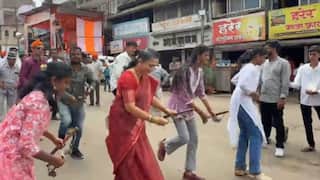 Madhurimaraje Chhatrapati: рдЕрдиреН рдордзреБрд░реАрдорд╛рд░рд╛рдЬреЗрдВрдиреА рдХреЛрд▓реНрд╣рд╛рдкреБрд░рд╛рдд рдордВрдбрд│рд╛рдЪреНрдпрд╛ рдорд┐рд░рд╡рдгреБрдХреАрдд рд╣рд▓рдЧреАрдЪреНрдпрд╛ рддрд╛рд▓рд╛рд╡рд░ рд▓реЗрдЭреАрдордЪрд╛ рдареЗрдХрд╛ рдзрд░рд▓рд╛