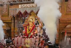 Lalbaugcha Raja Visrajan PHOTO : पालखी निघाली राजाचीssss, लालबागचा राजा मंडपातून निघाला 'तो' क्षण